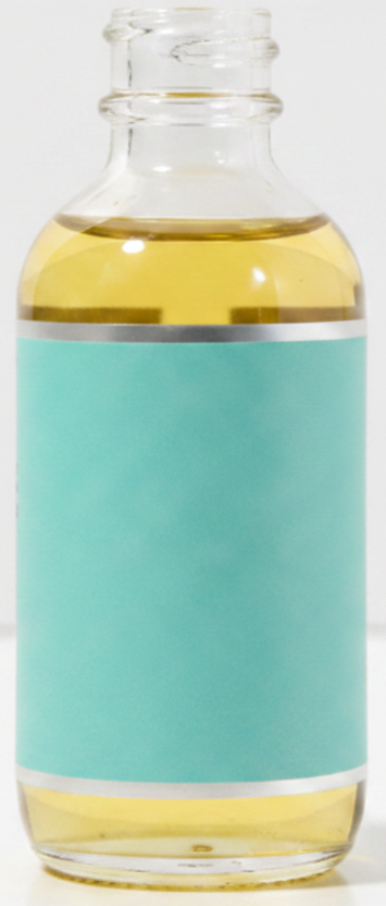 luxurious natural body oil bottle infused with organic jasmine and rose petals