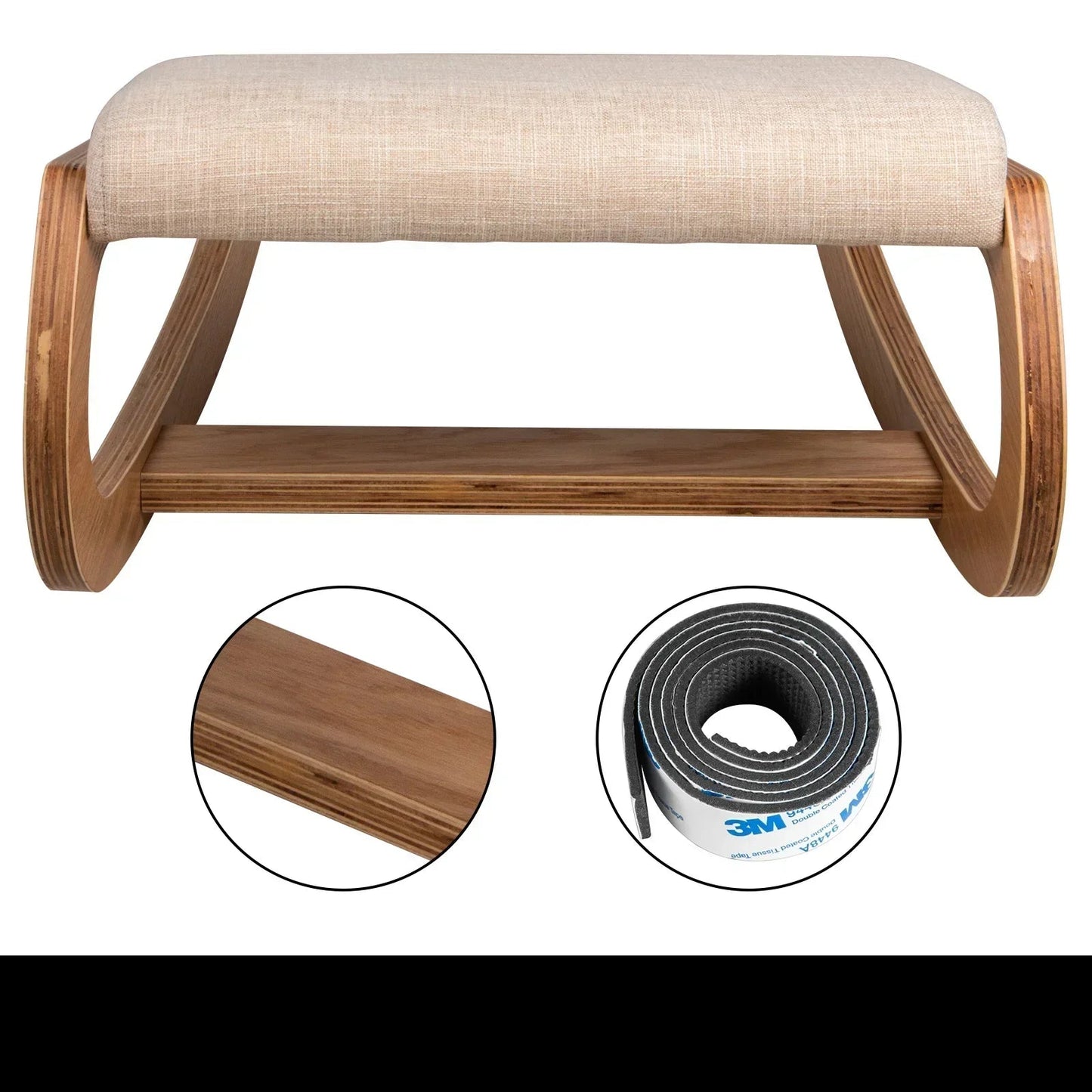 Ergonomic Kneeling Chair Wooden Posture Chair
