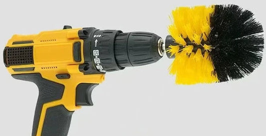 power drill scrubber brush set 4 pieces