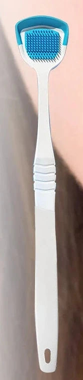 tongue cleaning gel with scraper brush