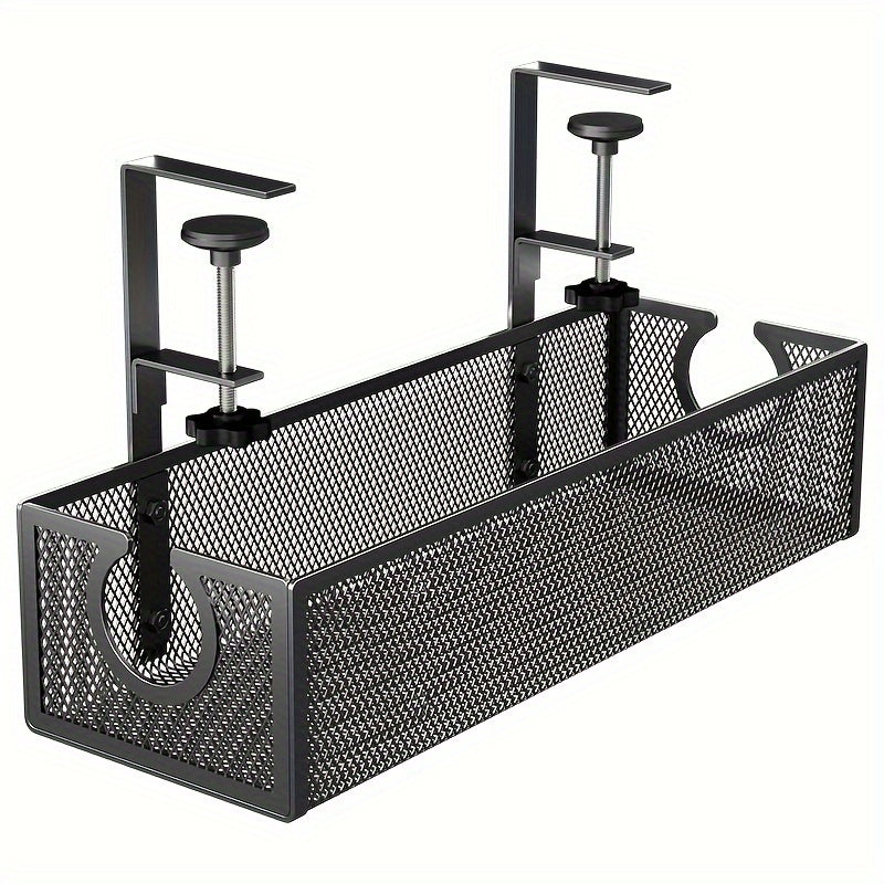 Under-Desk Cable Management Tray – Organize Your Home Office Workspace | Highverseship