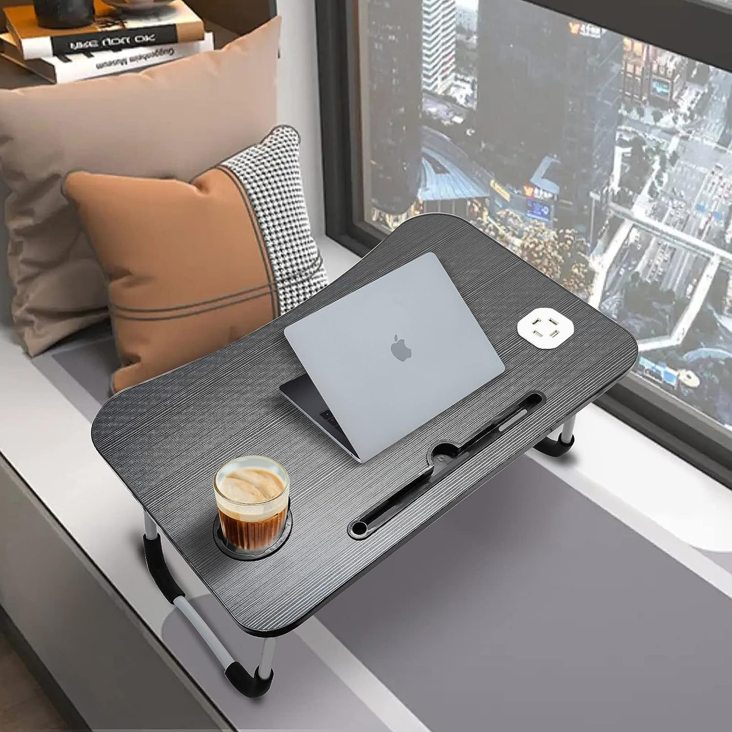 Portable Folding Laptop Stand – Adjustable Ergonomic Desk Riser | Highverseship