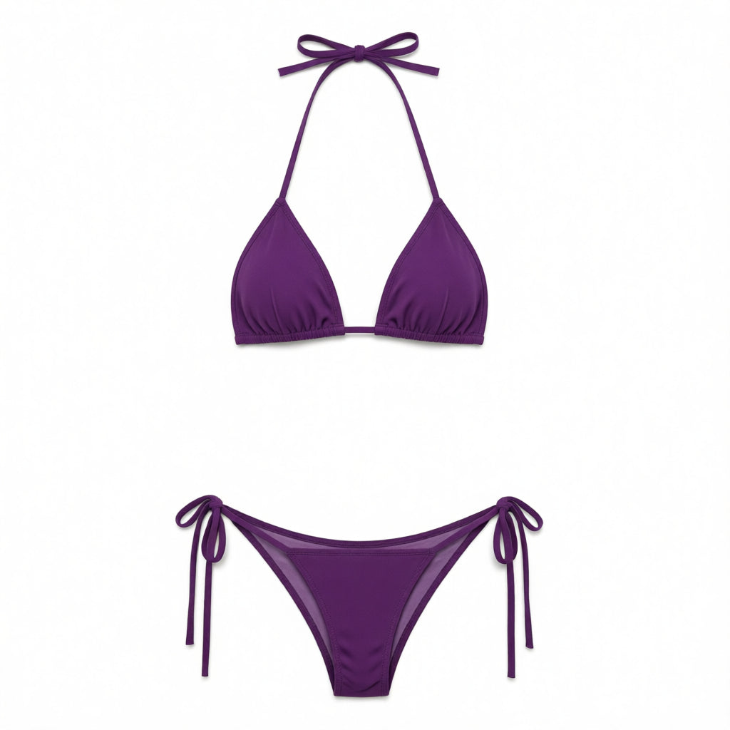 Women’s Micro Bikini Thong Brazilian Swimwear Set Two Piece