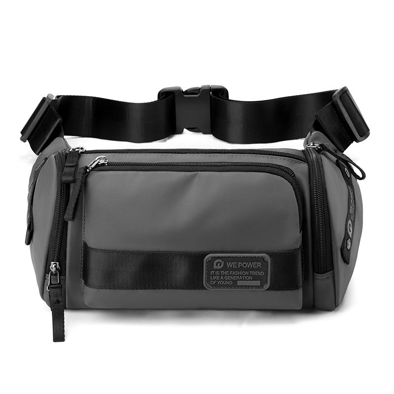 Soft breathable fitness travel pack ideal for carrying keys, money, and smartphones.
