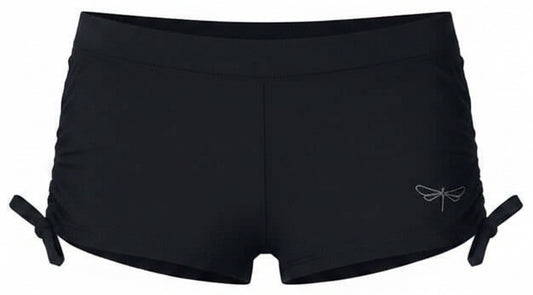 Comfortable elastic tummy control shorts perfect for yoga, gymnastics, and athletic dance routines.