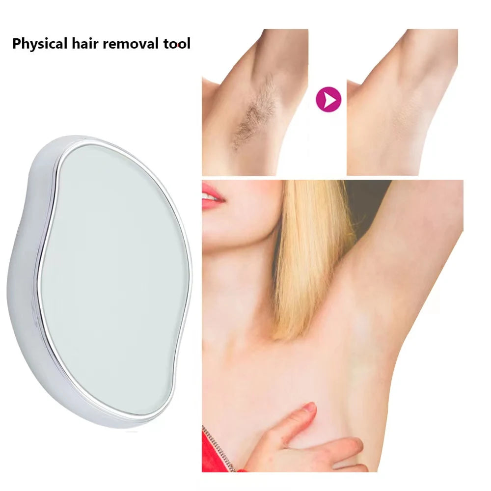 luxury packaging of crystal physical hair eraser stone gift