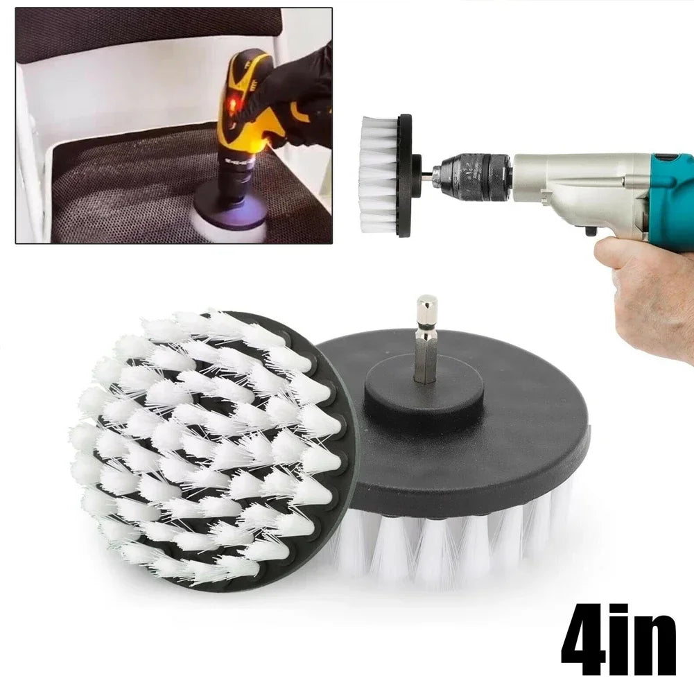 electric scrubber soft disc brush for glass