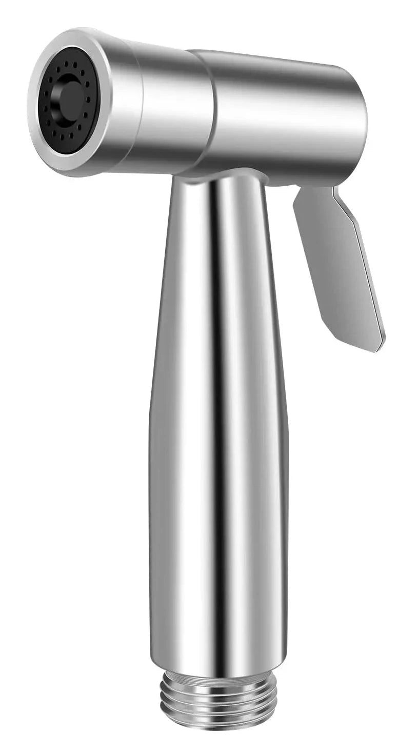 portable pressurized handheld bidet sprayer nozzle for toilet hygiene care