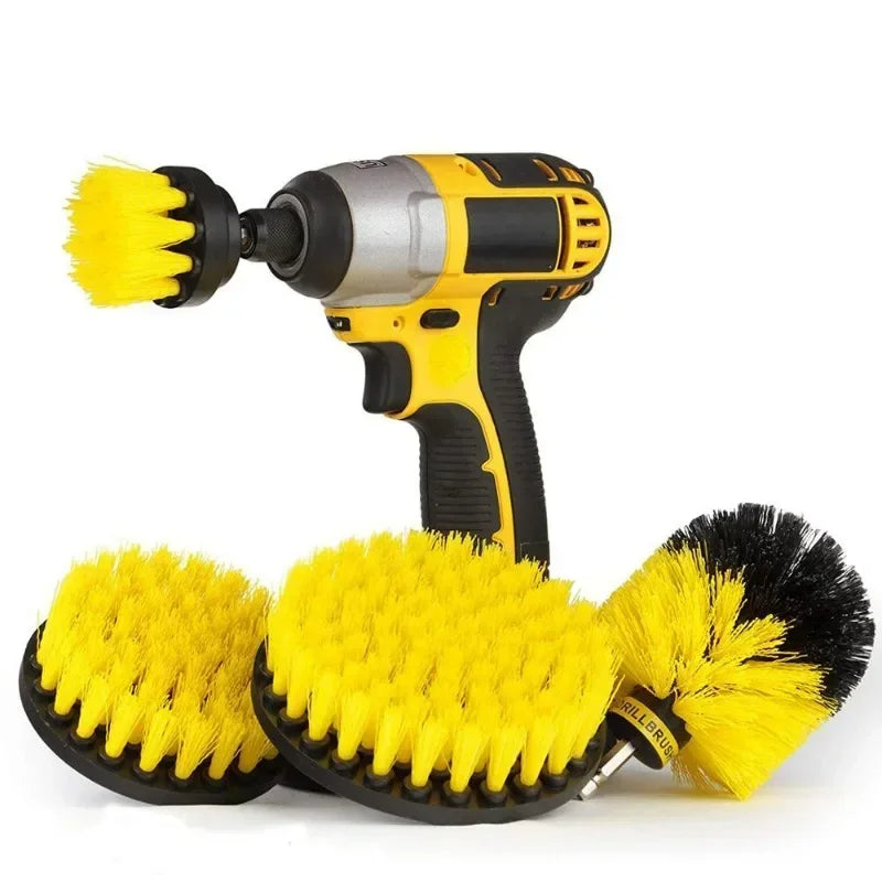 power drill scrubber brush kit 4 pieces