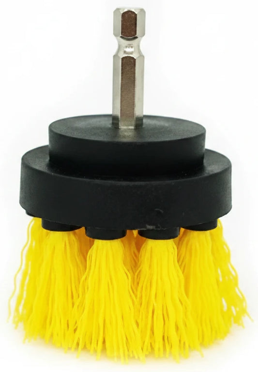 quick change shaft drill cleaning brushes