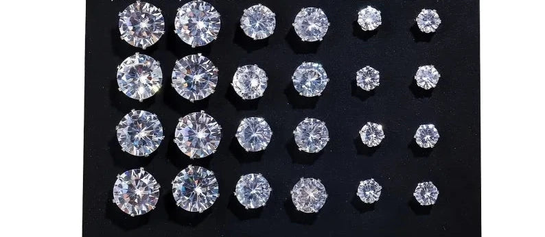 sparkling bridal party jewelry earring set collection