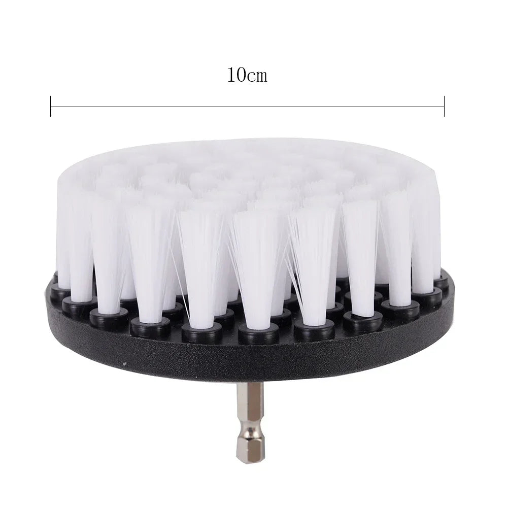 gentle power cleaning drill brush for upholstery