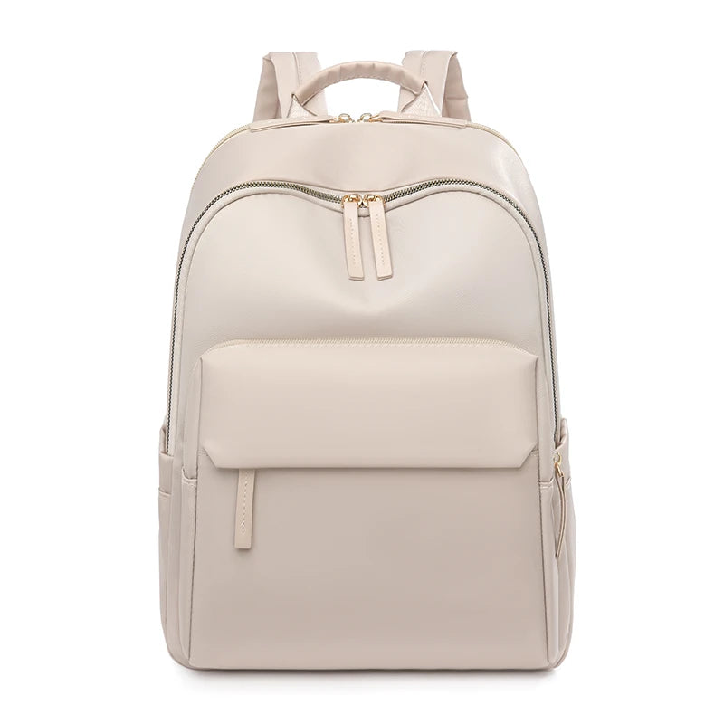 stylish pastel color choices rucksack daypack bags array flat lay presentation grid