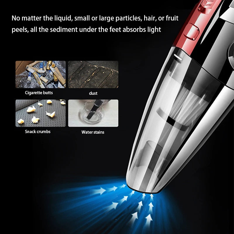compact handheld vacuum with nozzle attachments