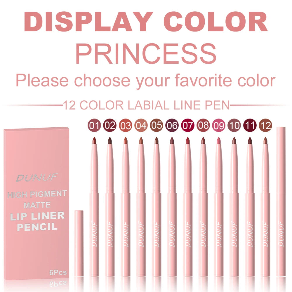professional makeup artist lip liner set packaging view
