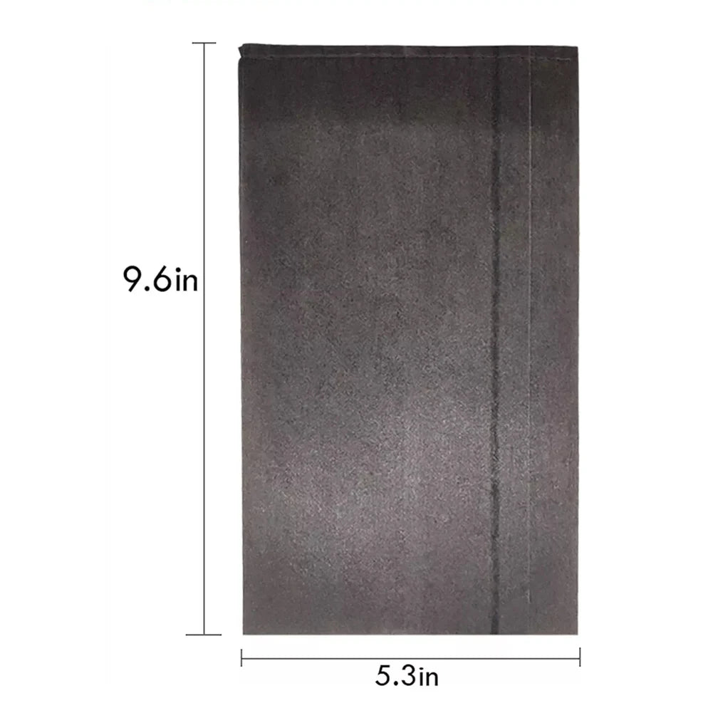 multipack of six small capacity wet dry vacuum cleaner filter collection cloths