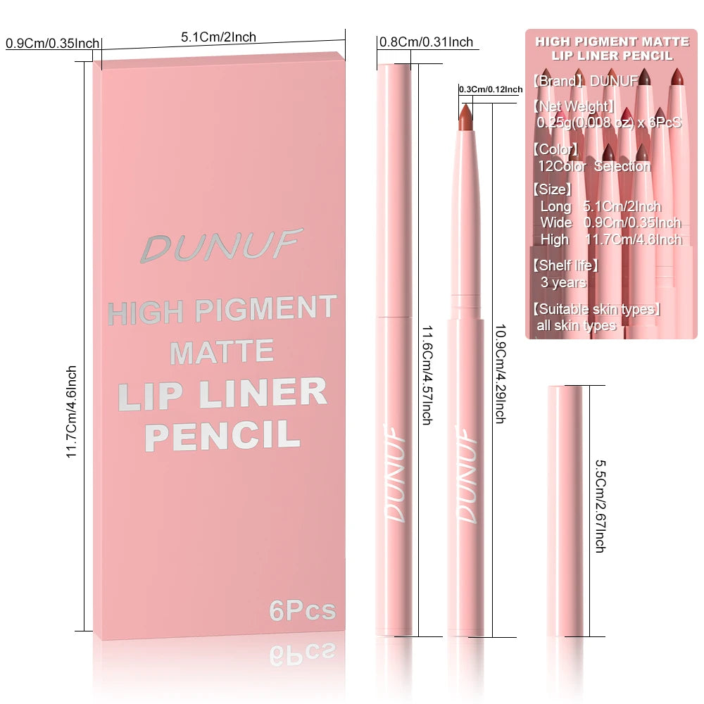 non stick cup matte lipstick pen set shades