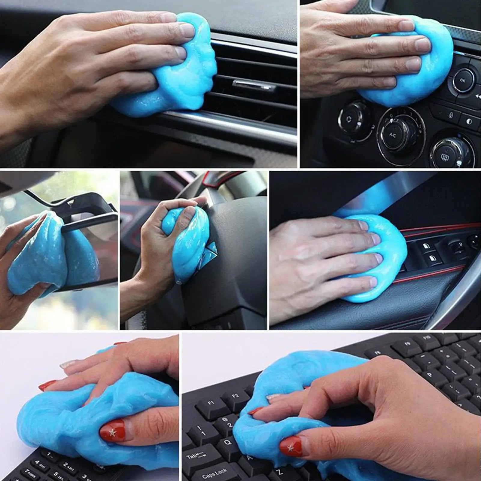 soft rubber cleaning mud for dashboard gaps