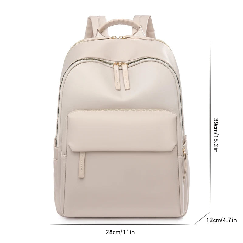 hidden anti theft zipper pocket tracking along back padding line for cash wallets