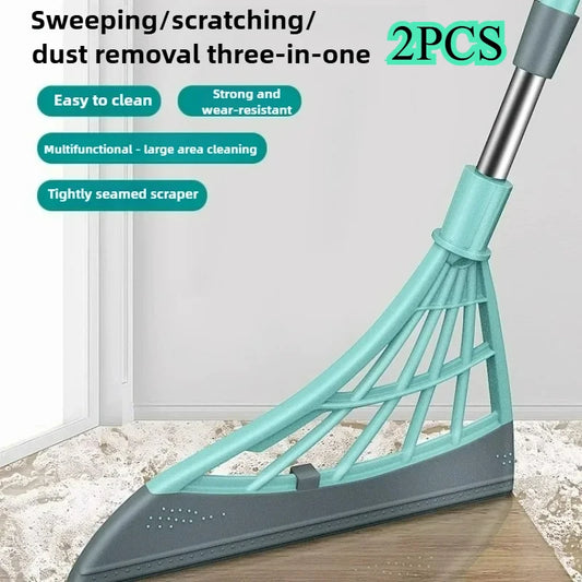 magic silicone squeegee cleaning tool for bathroom tile mirror floor broom