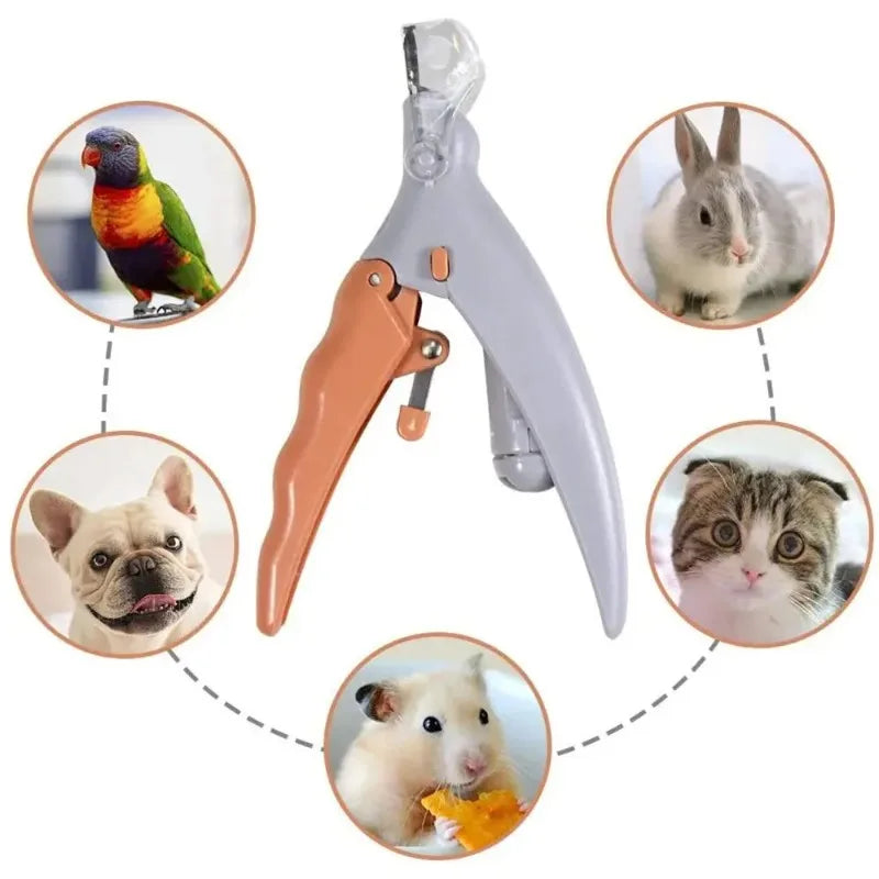sharp dog claw scissors with safe quick sensor led