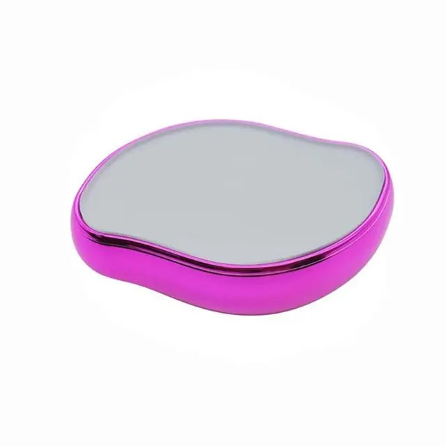 velvet carrying pouch with portable crystal epilator stone