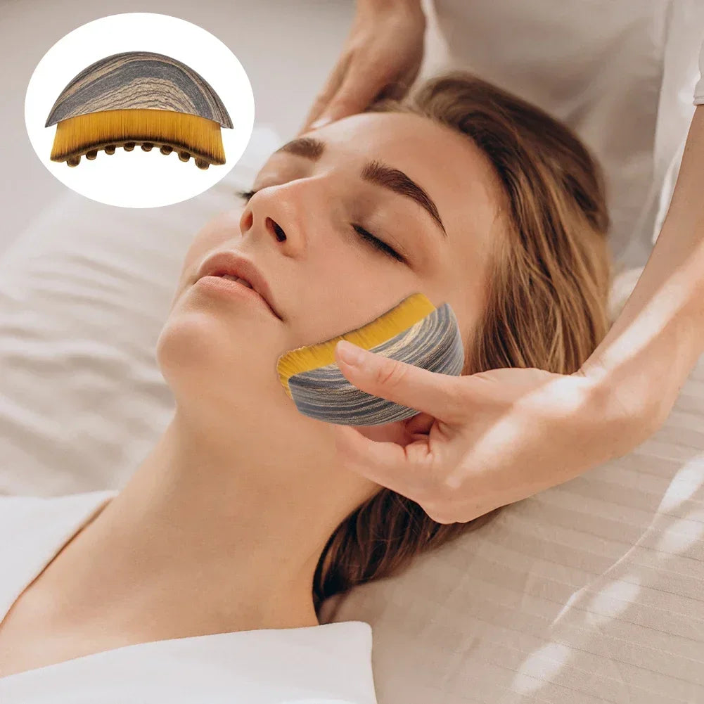 portable facial sculpting massager for structured jaw