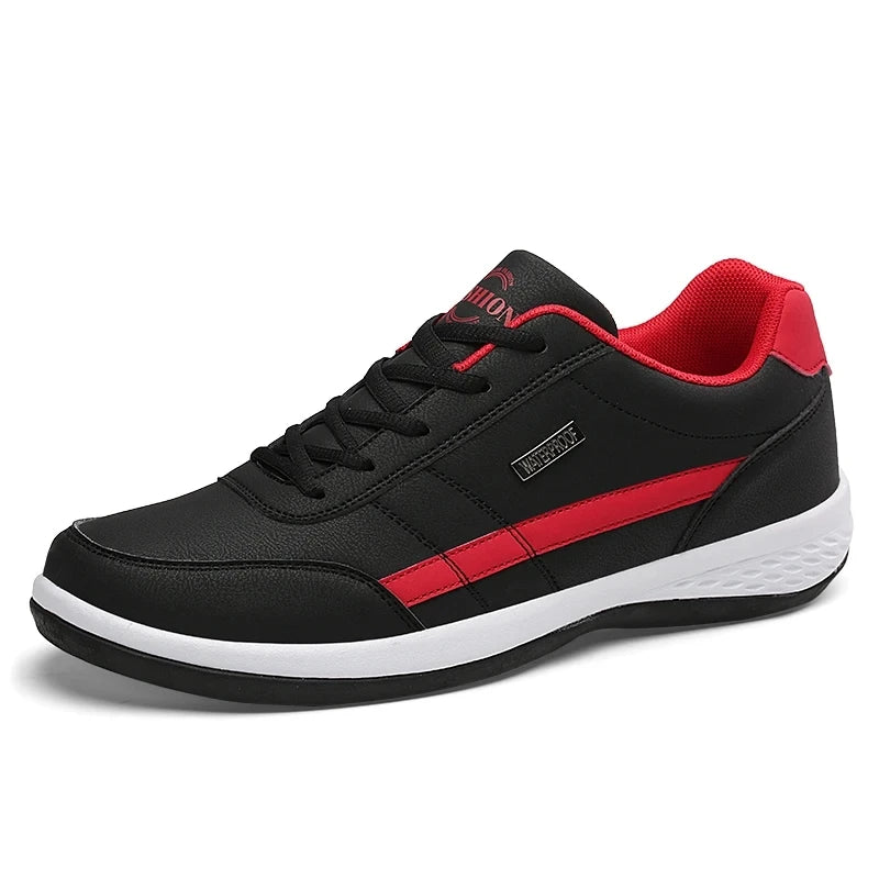 Stylish casual footwear for men and women featuring secure lace up layout.