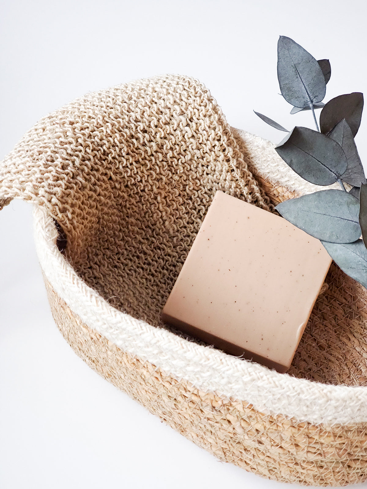 antimicrobial organic hemp fabric washcloth for natural facial skin care