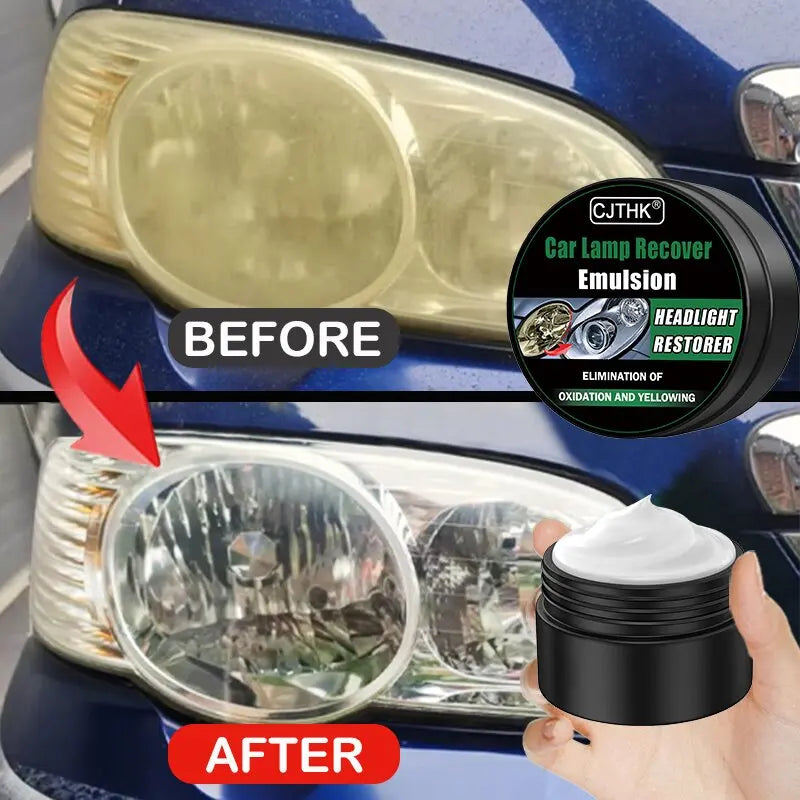 car headlight restoration polishing kit oxidation scratch remover paste set