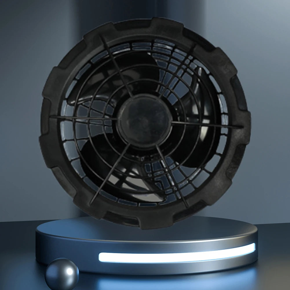 high density industrial fan units mounting safely into a technical workwear vest