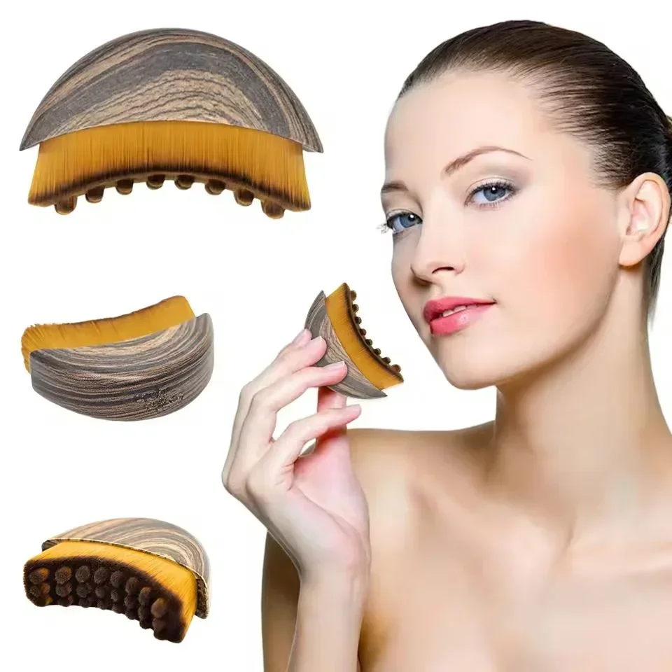 skincare product absorption booster face contour brush