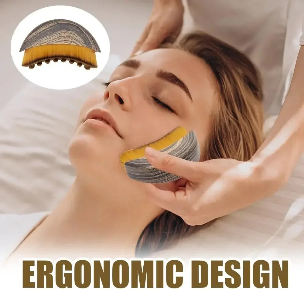 professional skin toning contour brush presentation
