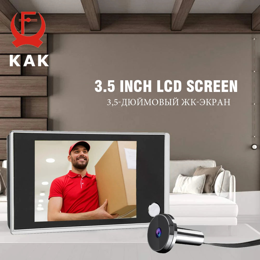 electronic door viewer with wide angle hd screen