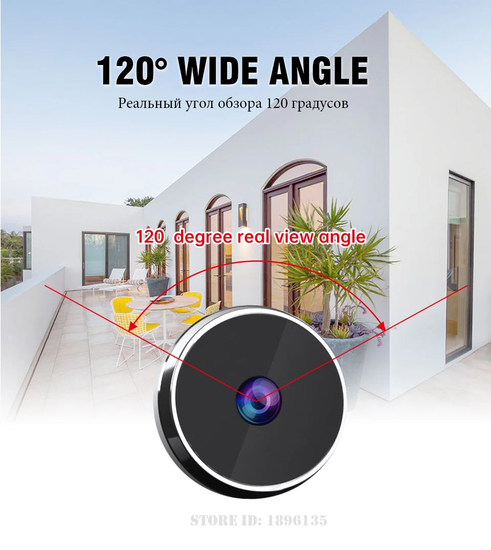 day vision door monitor screen displaying front porch