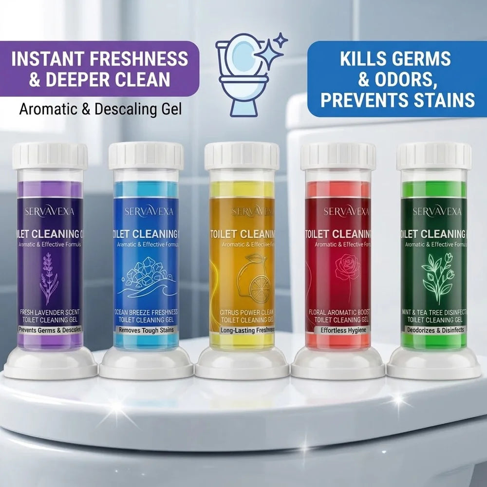 toilet cleaning gel kit box
