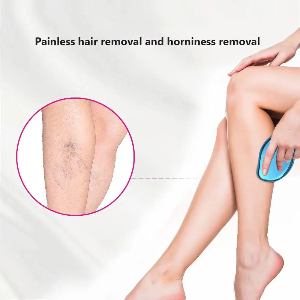 alternative to traditional shaving crystal physical rubbing block