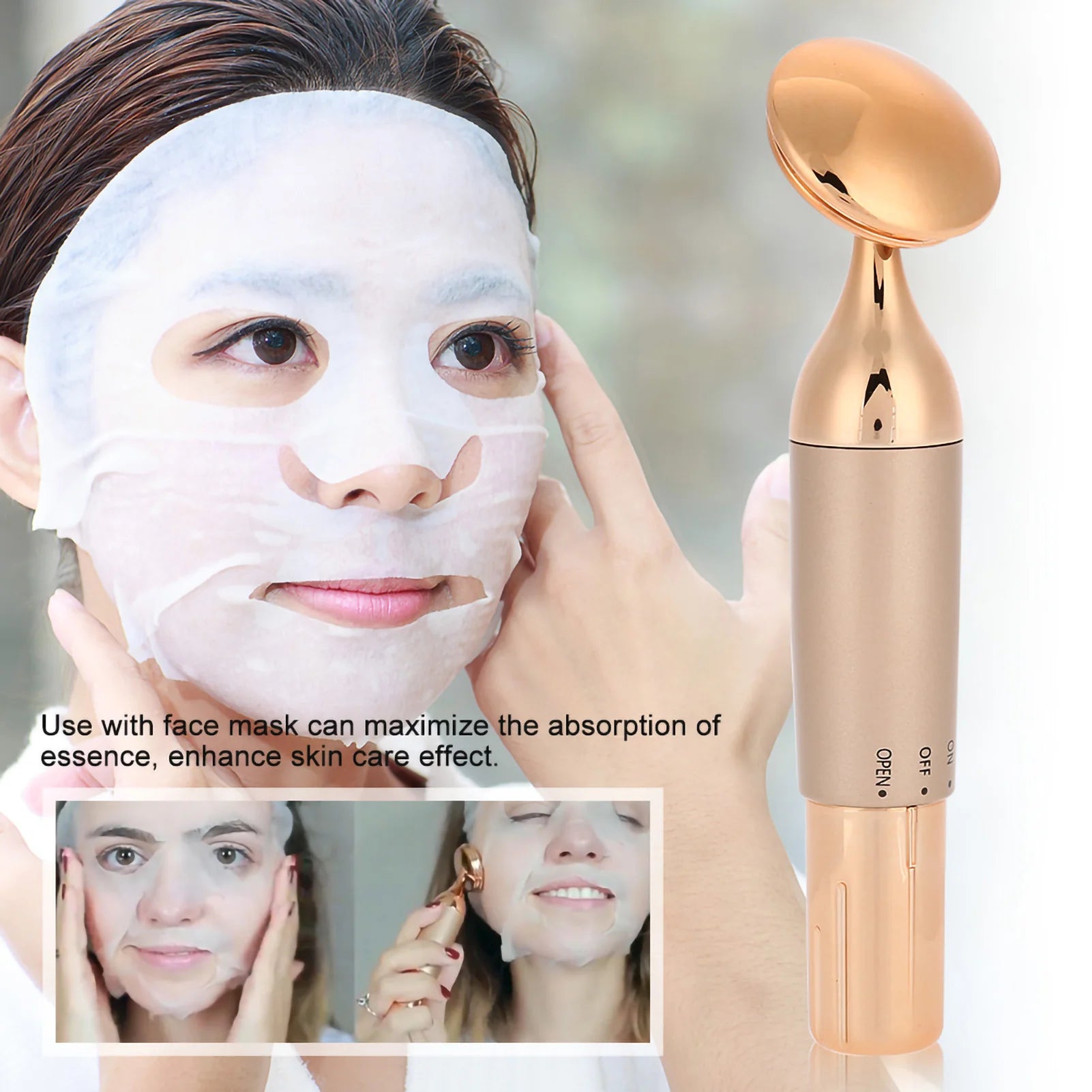 anti aging sonic face massager for wrinkles