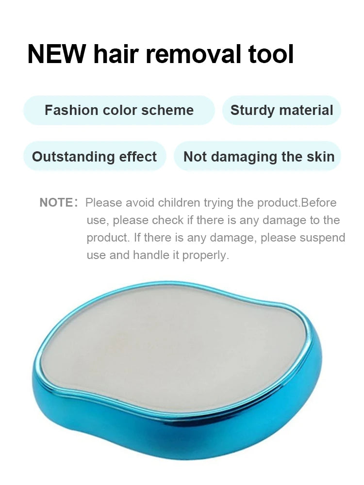 skin safe physical hair rubbing tool for gentle exfoliation