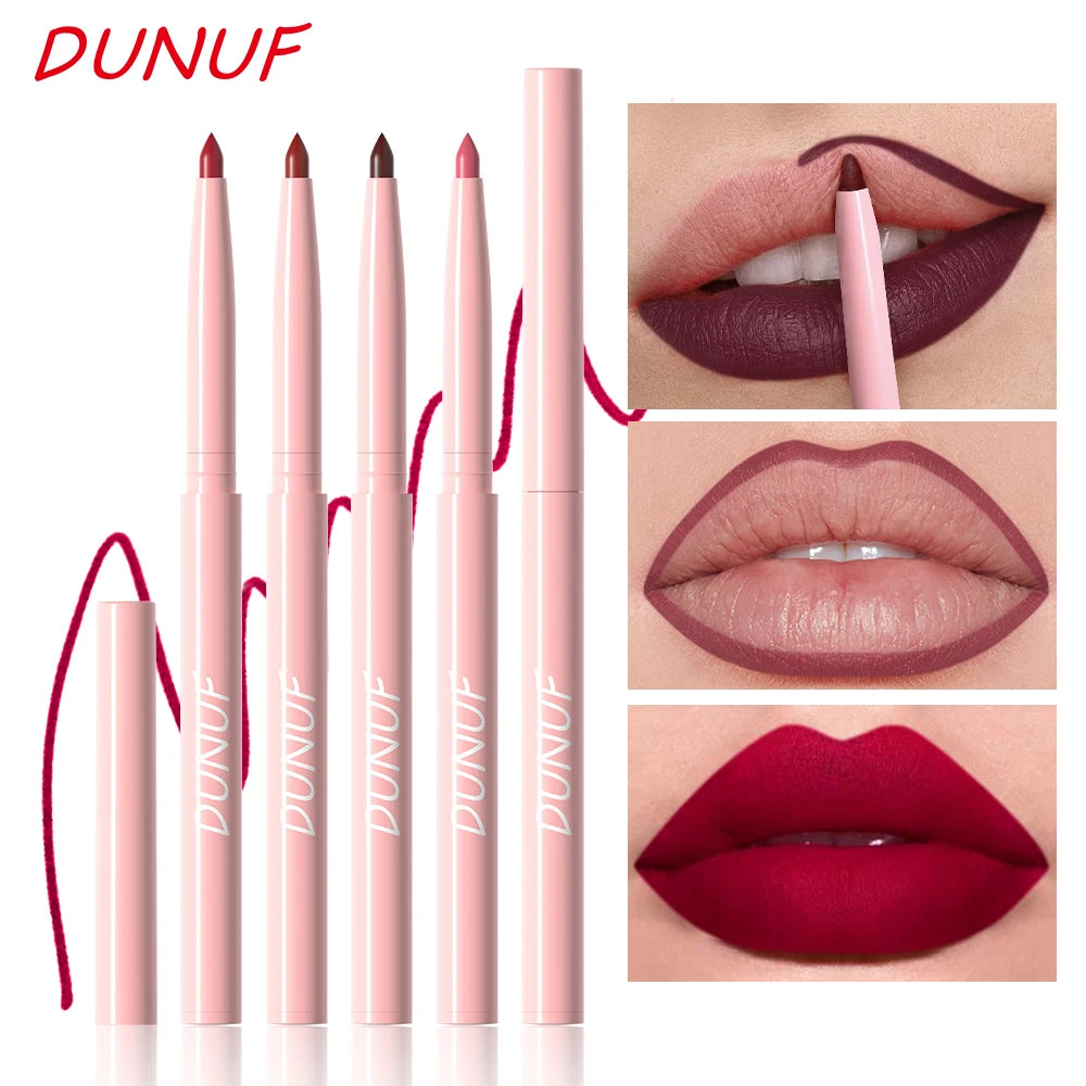 waterproof high pigment lip contour liner swatches view