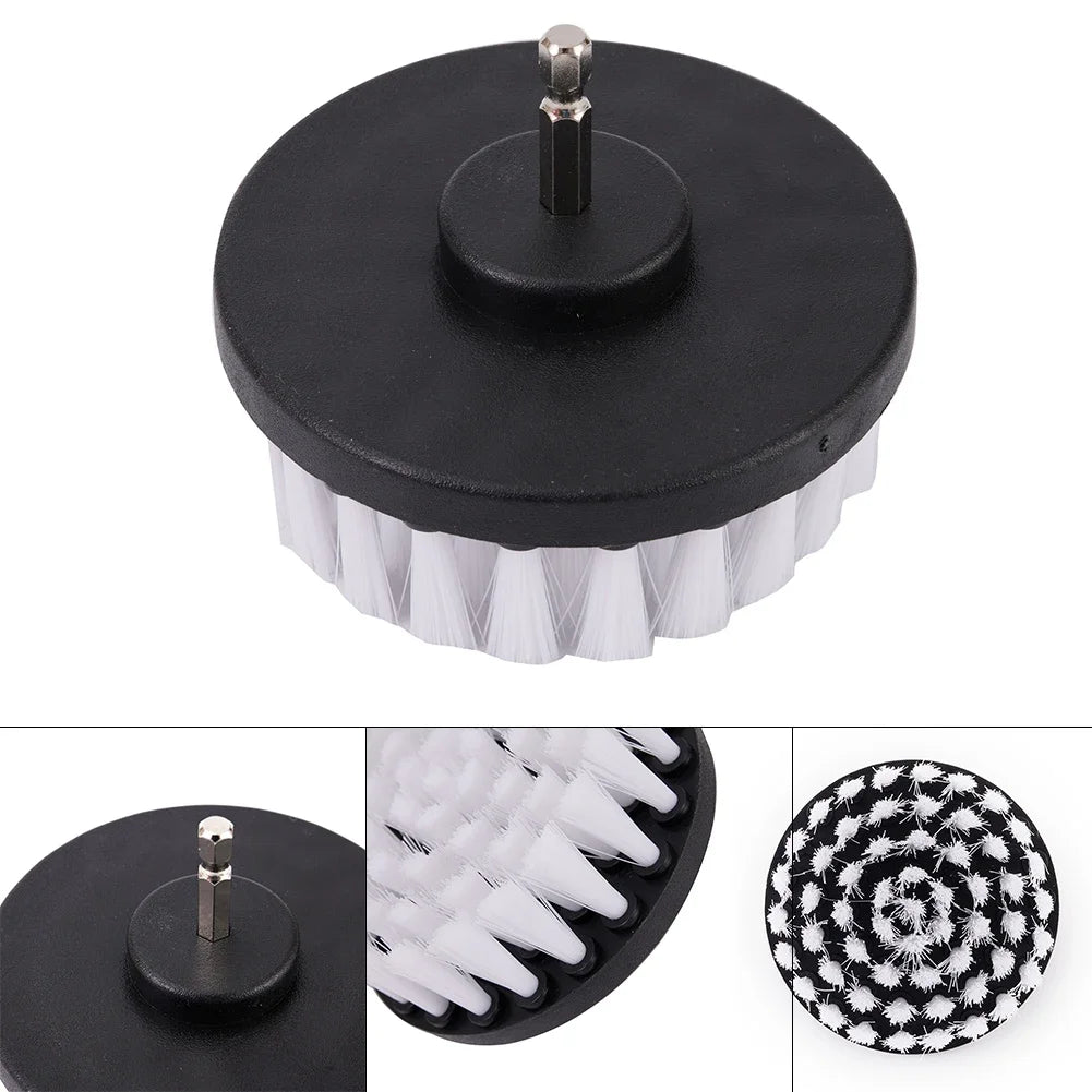 4 inch soft bristle drill brush attachment