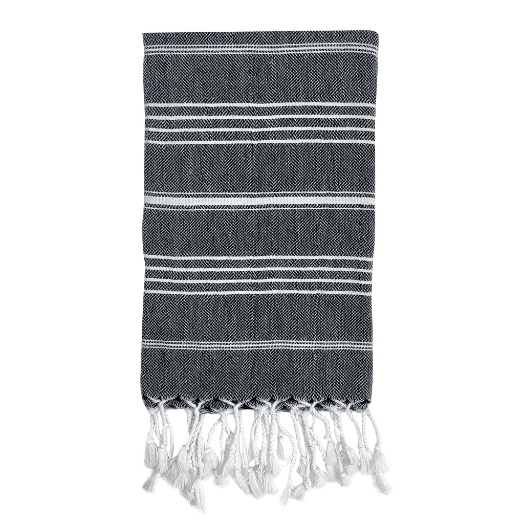 absorbent quick dry luxury bathroom hand towel in a textured weave beige