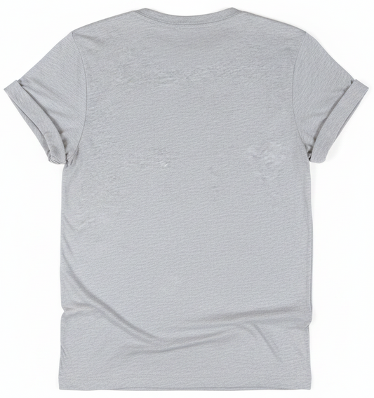 high quality screen printed typography text close up on comfortable black shirt