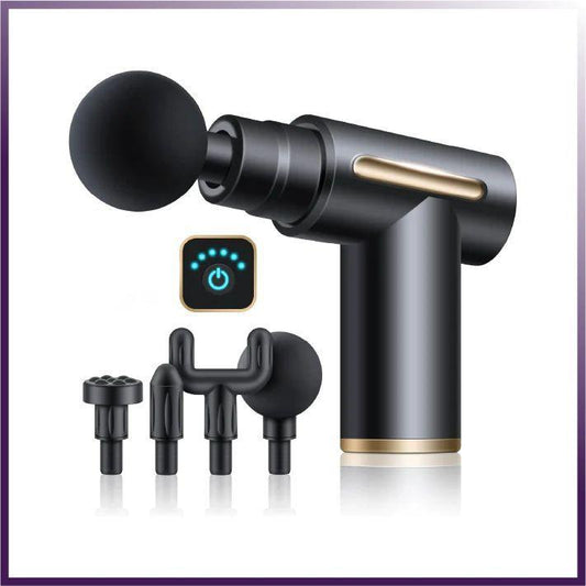 deep tissue muscle massage gun therapy device for workout recovery