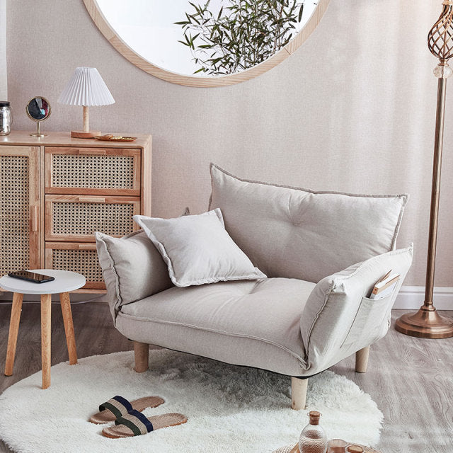 Convertible Sofa Couch – Adjustable Backrest & Armrests – Home Office Setup 2025/26