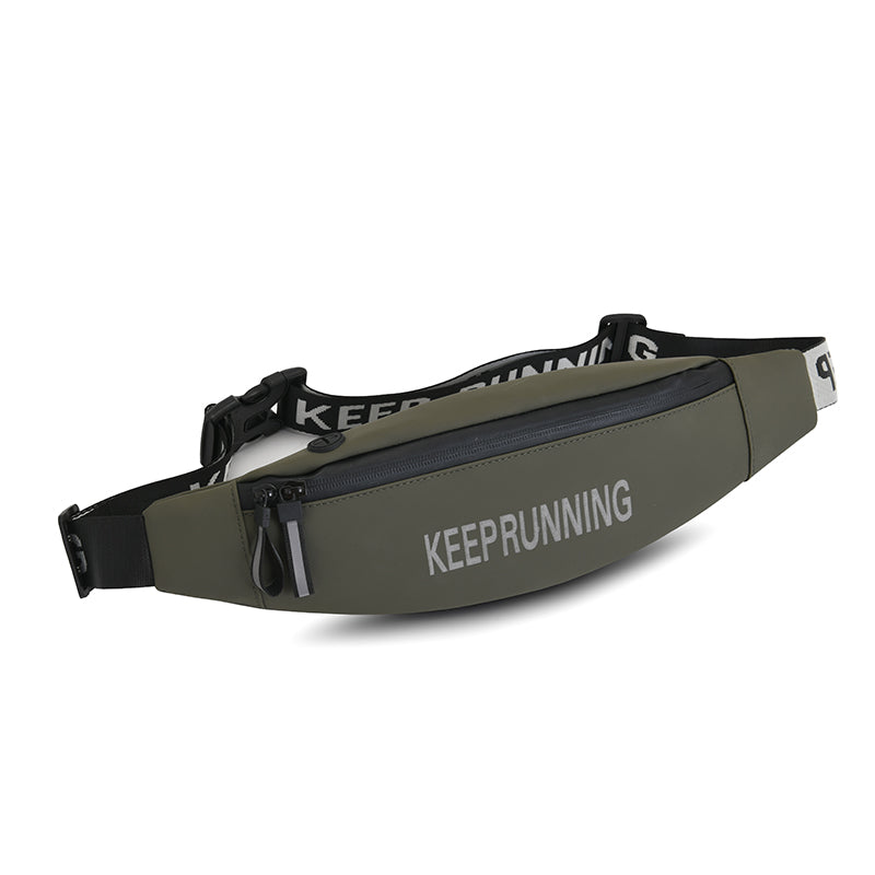 Comfortable sports hydration fanny pack designed for marathon runners and hikers.