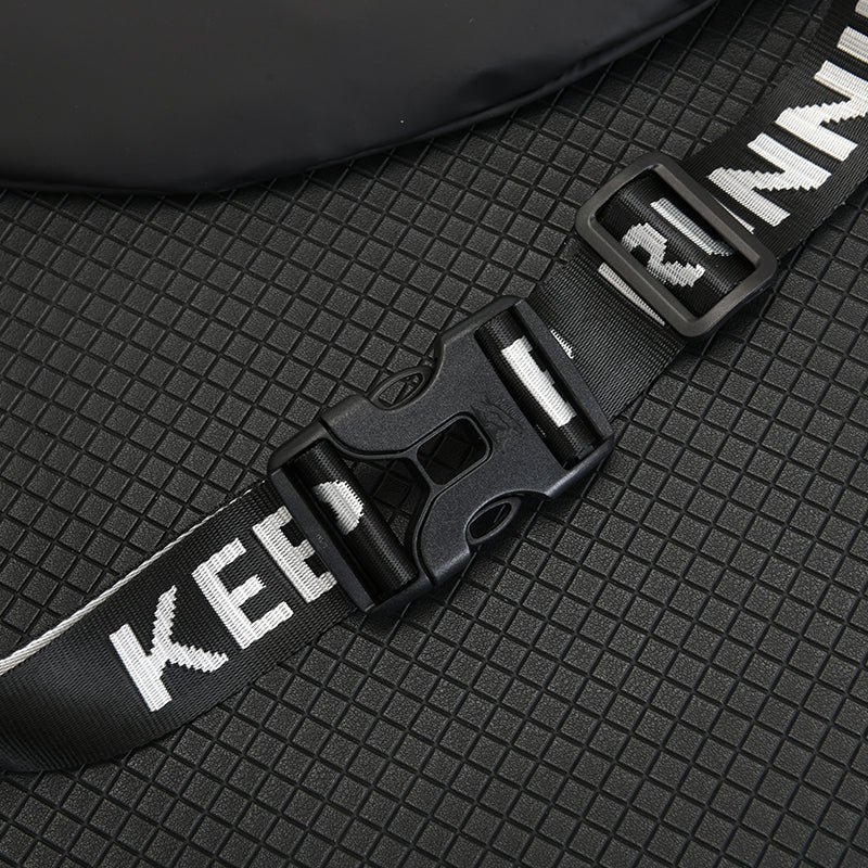 Stylish utility fitness gear featuring secure zip pockets for phones and keys.