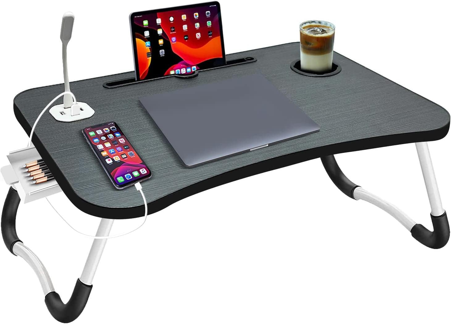Portable Folding Laptop Stand – Adjustable Ergonomic Desk Riser | Highverseship