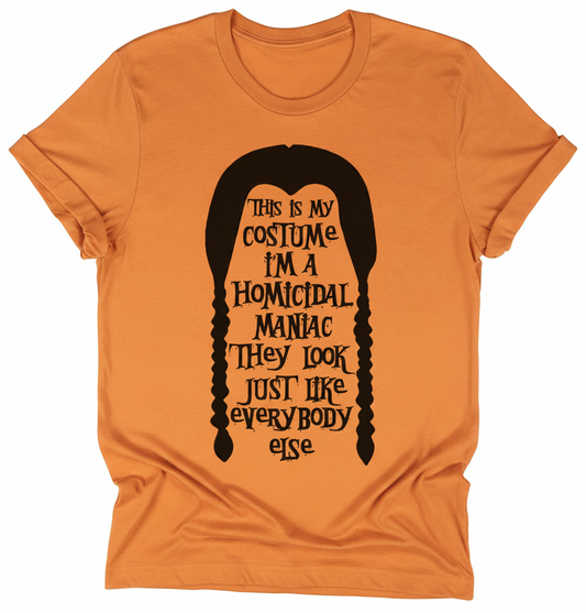 sarcastic lazy costume text quote tee shirt comfortable loose fit cotton knit